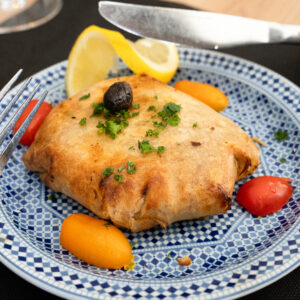Pastilla aux fruits de mer